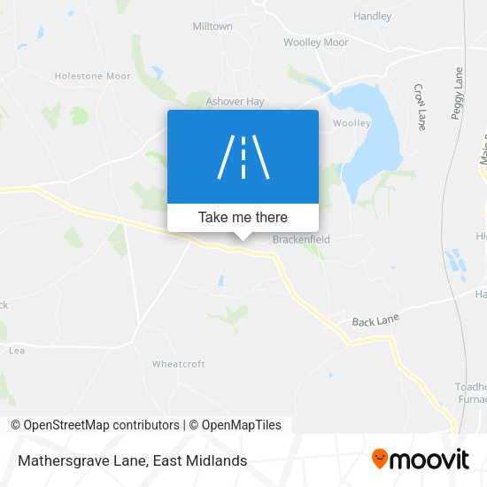 Mathersgrave Lane map