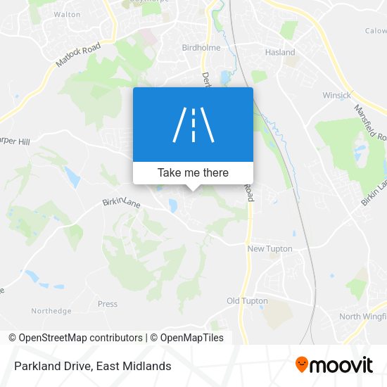 Parkland Drive map