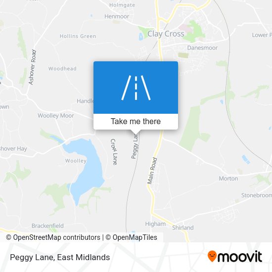 Peggy Lane map
