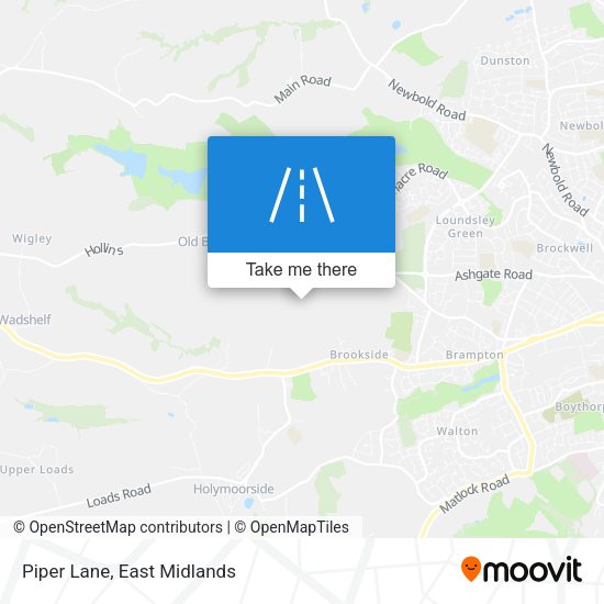 Piper Lane map