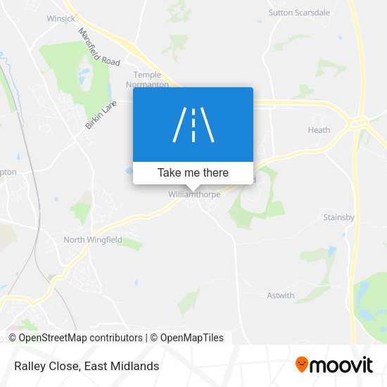 Ralley Close map