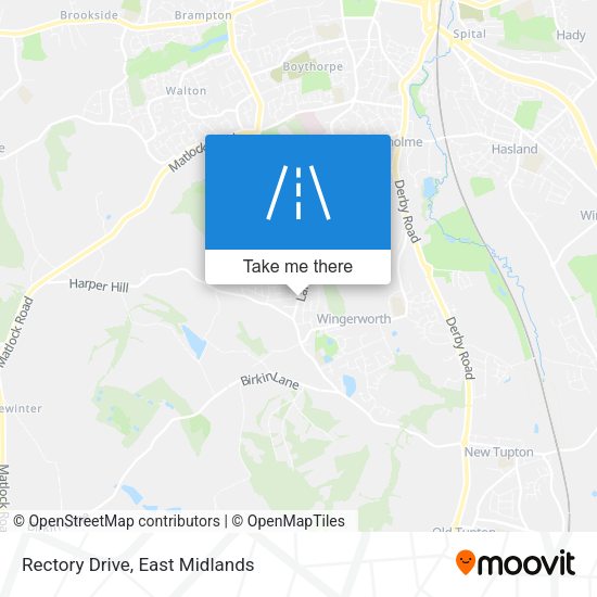 Rectory Drive map