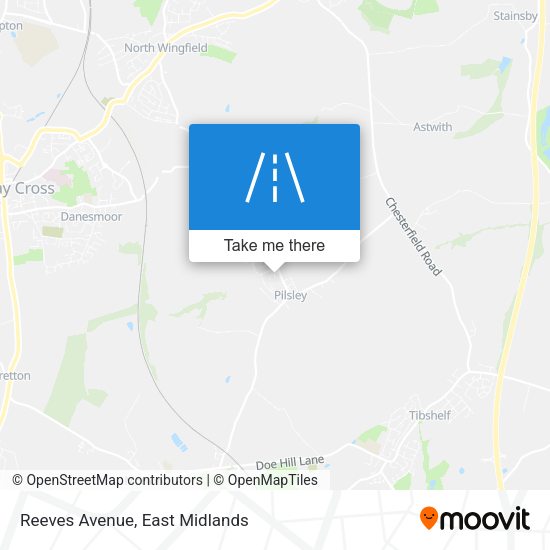 Reeves Avenue map