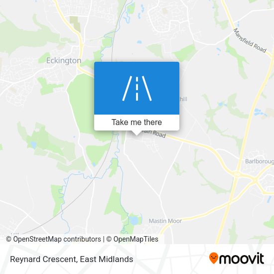 Reynard Crescent map