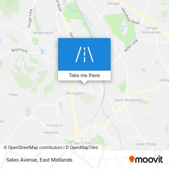 Sales Avenue map