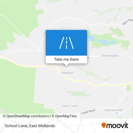School Lane map