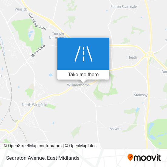 Searston Avenue map