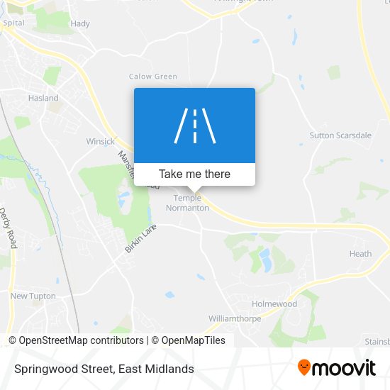 Springwood Street map