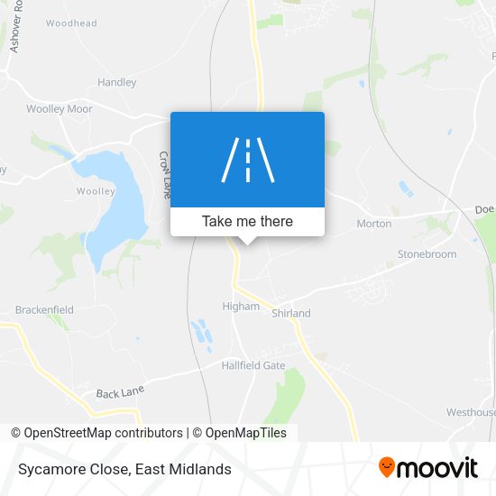 Sycamore Close map