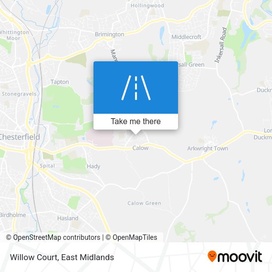 Willow Court map