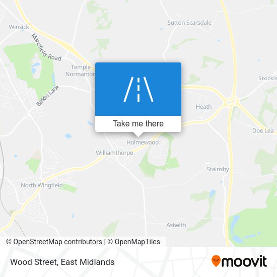 Wood Street map