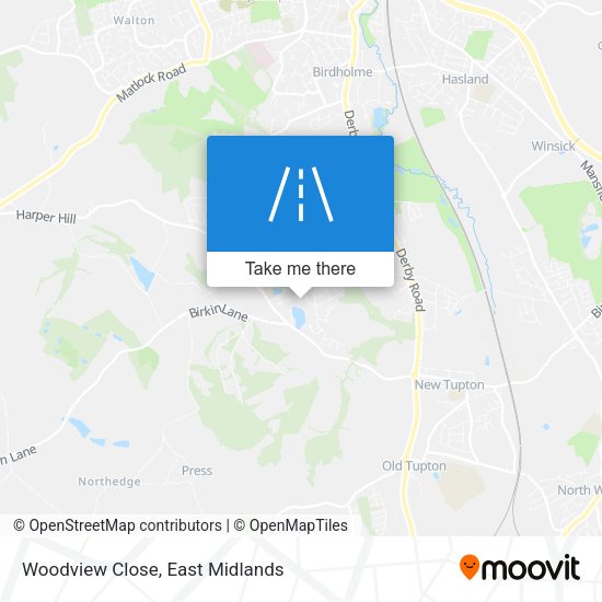 Woodview Close map