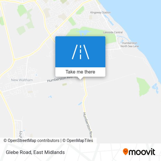 Glebe Road map