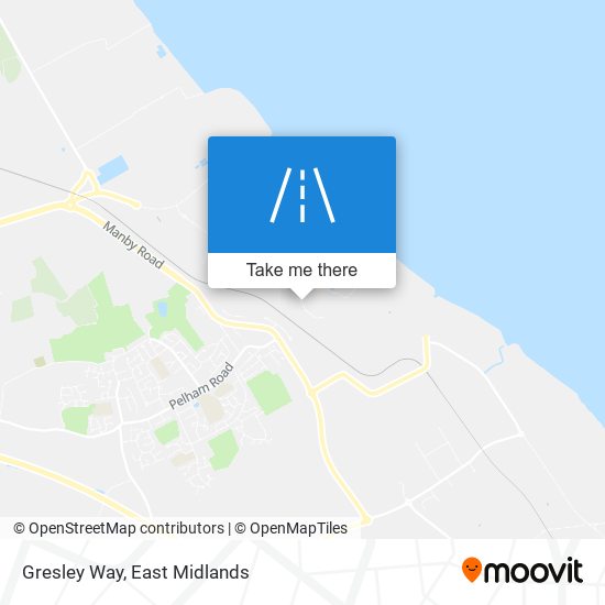 Gresley Way map
