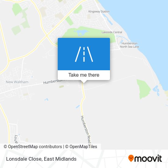 Lonsdale Close map