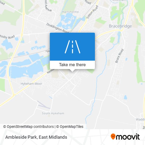 Ambleside Park map