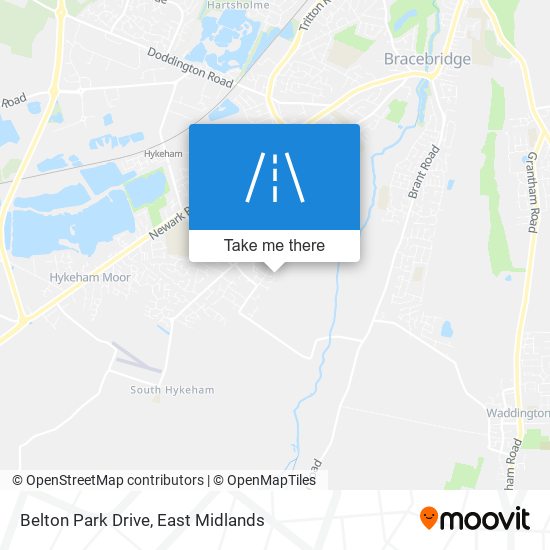 Belton Park Drive map