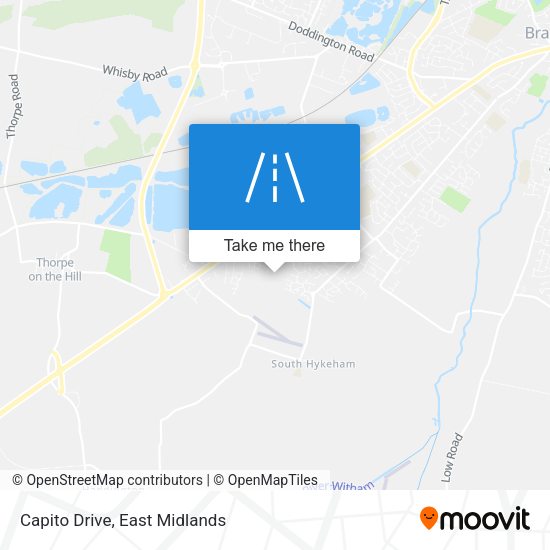 Capito Drive map