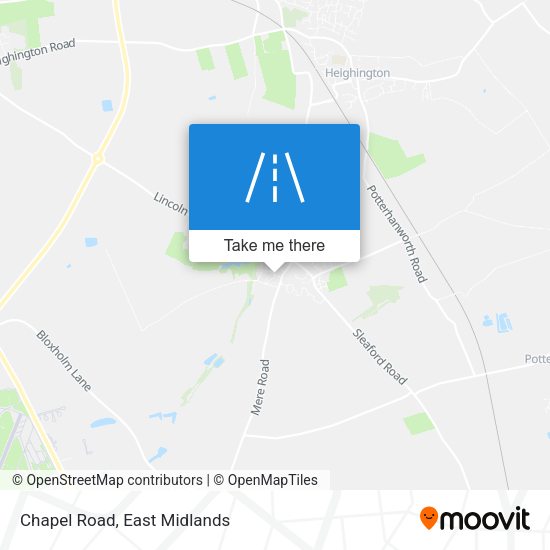 Chapel Road map
