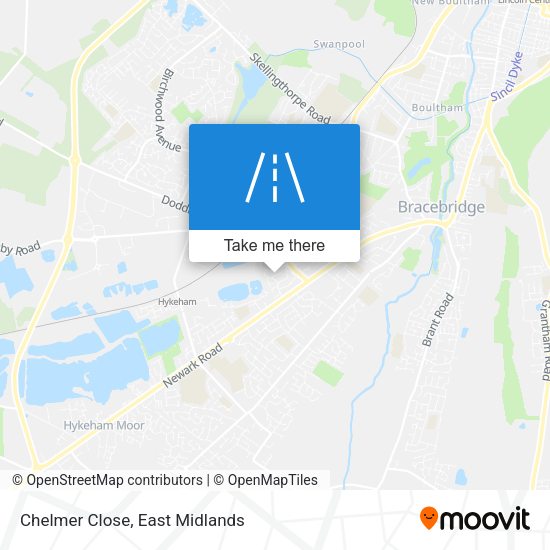 Chelmer Close map