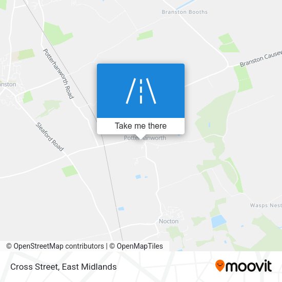 Cross Street map