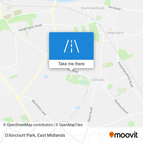 D'Aincourt Park map