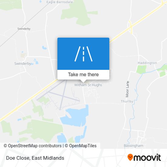 Doe Close map