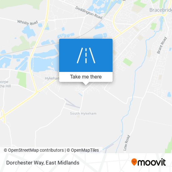 Dorchester Way map
