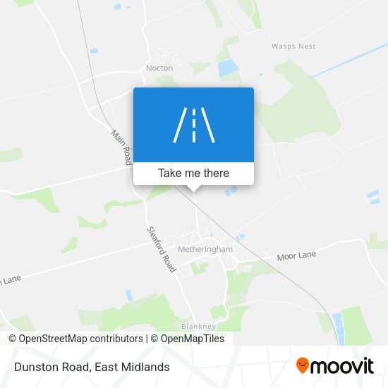 Dunston Road map
