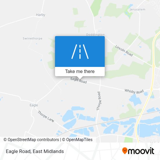 Eagle Road map