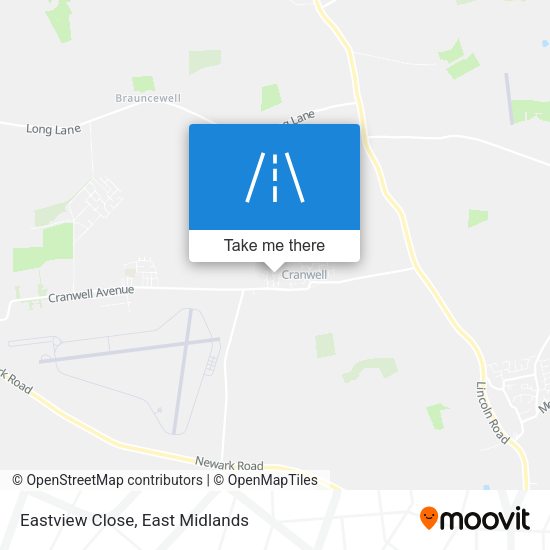 Eastview Close map