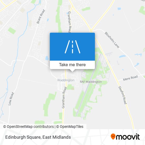 Edinburgh Square map