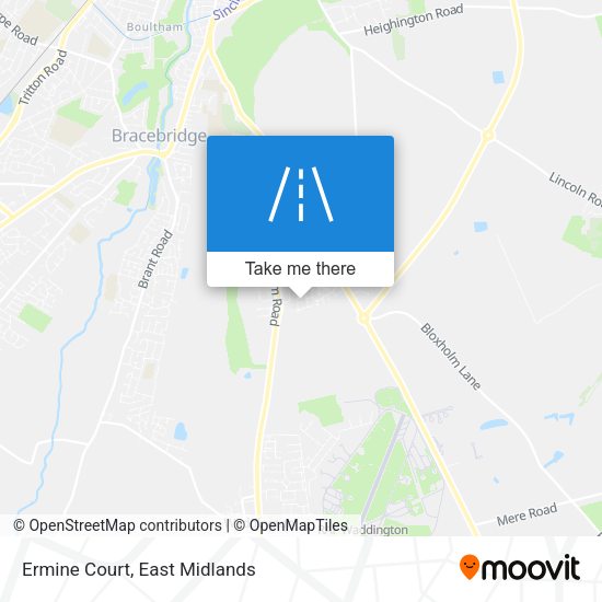 Ermine Court map