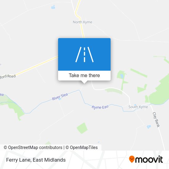 Ferry Lane map
