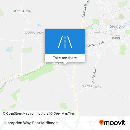 Hampden Way map