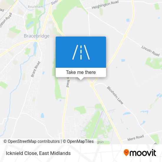 Icknield Close map