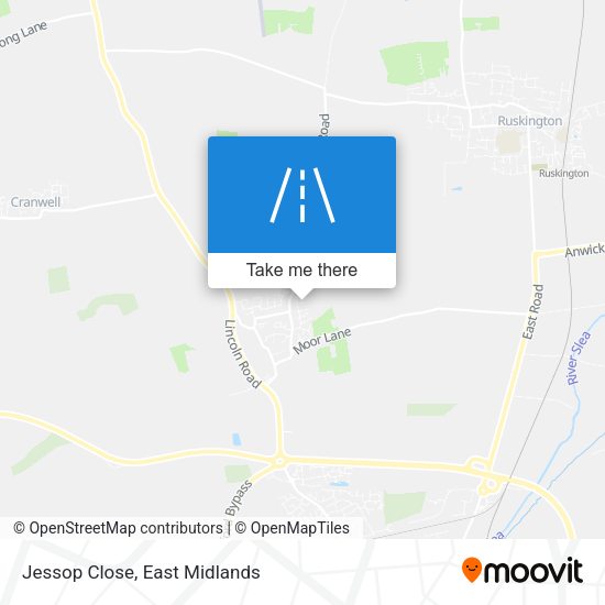 Jessop Close map