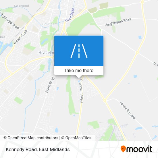 Kennedy Road map
