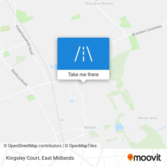Kingsley Court map