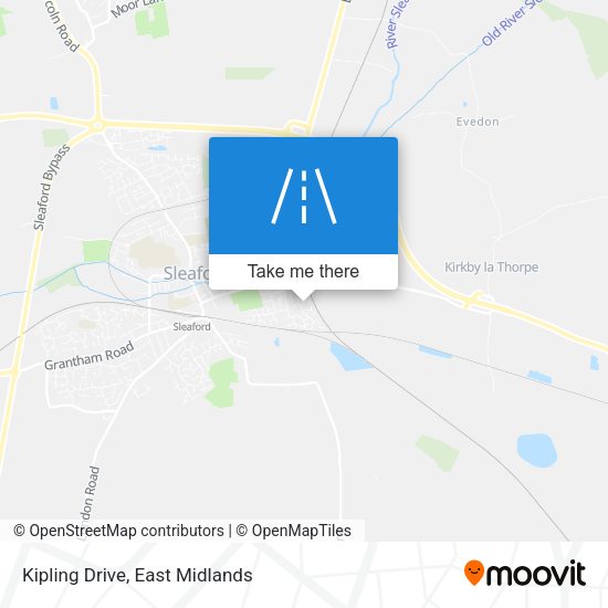 Kipling Drive map