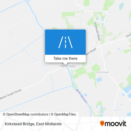 Kirkstead Bridge map