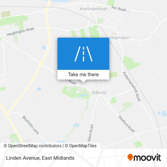 Linden Avenue map