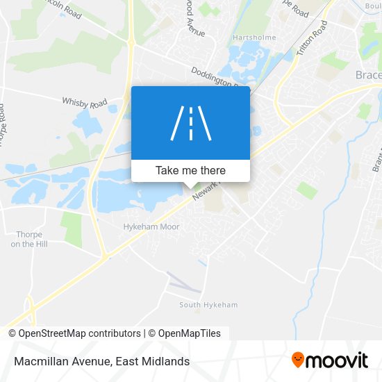 Macmillan Avenue map