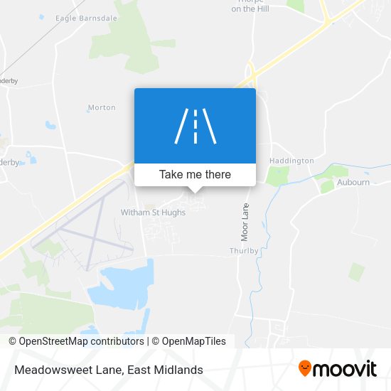 Meadowsweet Lane map