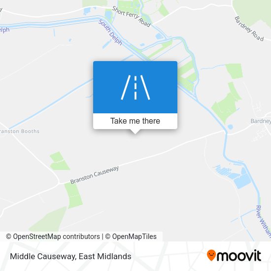 Middle Causeway map