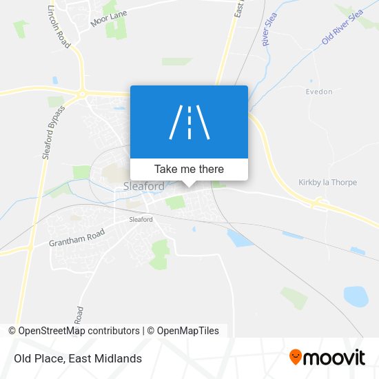 Old Place map