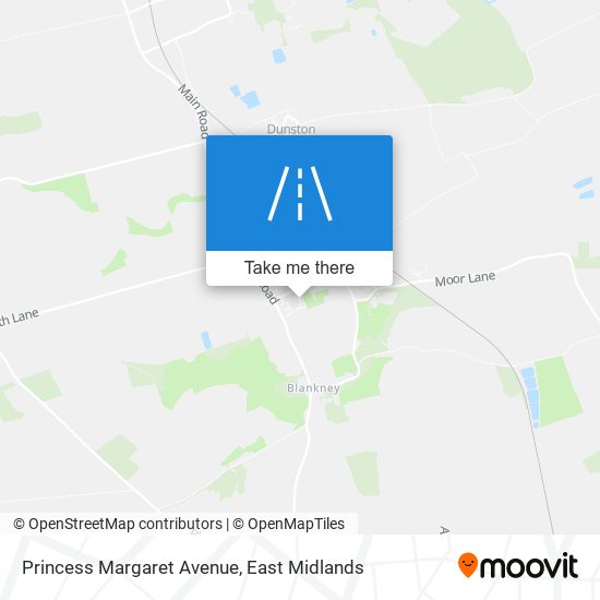 Princess Margaret Avenue map