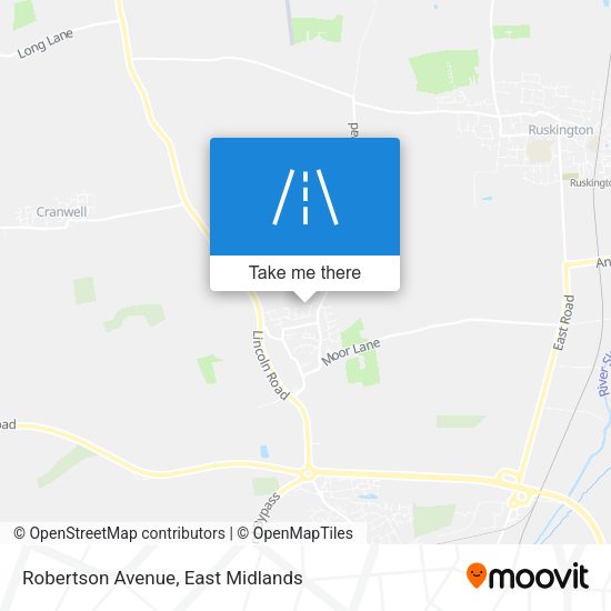 Robertson Avenue map
