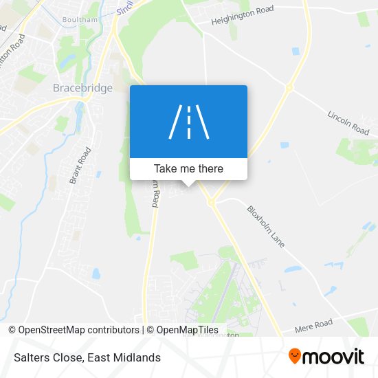 Salters Close map