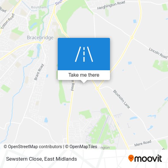 Sewstern Close map